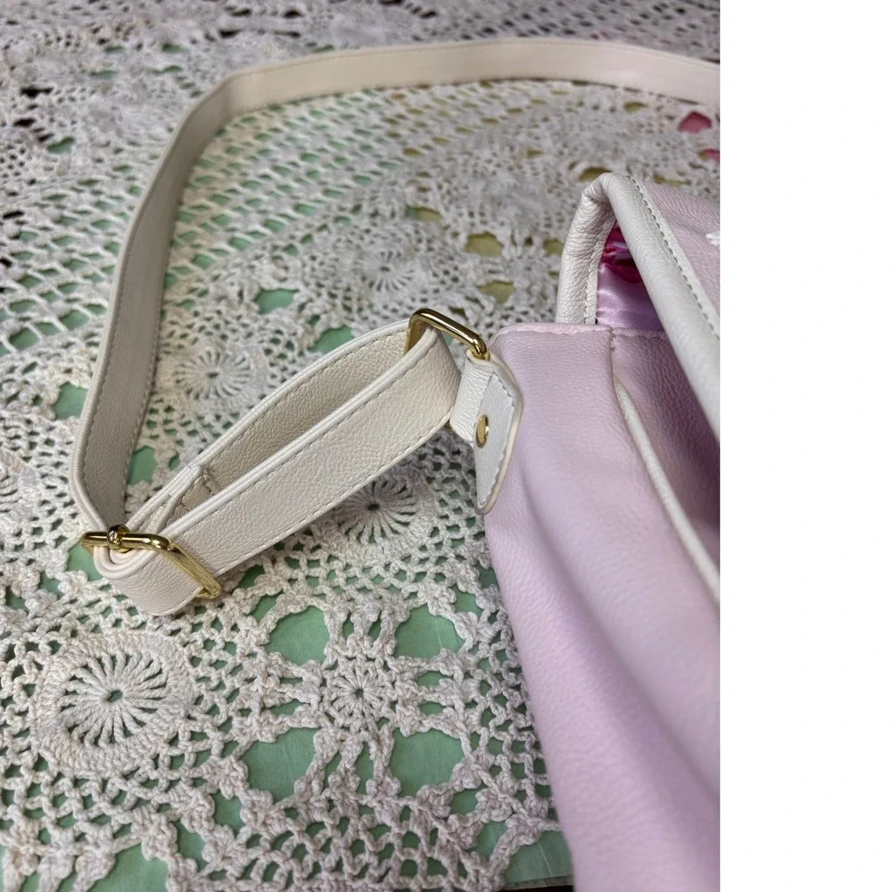 Betsey Johnson Call Me Phone Crossbody Bag Pink Daisy Bluetooth Handset Y2K - Picture 9 of 16